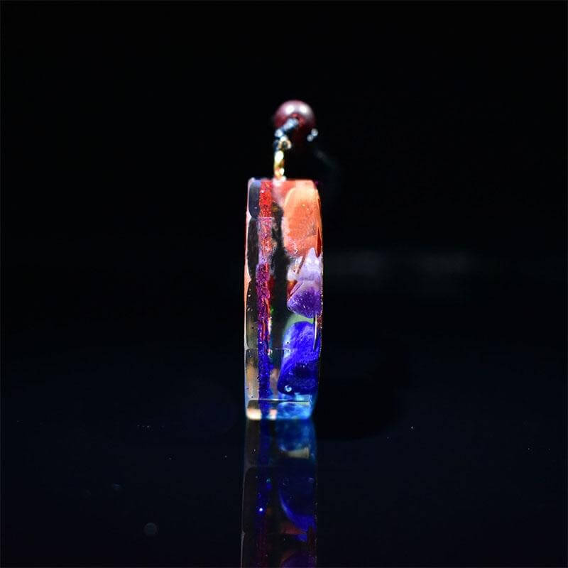 Chakra Orgonite Necklace - EMF Protection & 7 Chakra Healing Pendant - Image 7