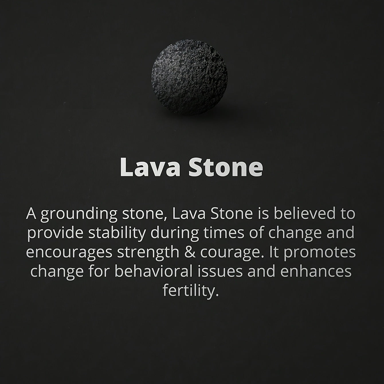 Volcanic Stone Bracelet - Natural Lava Rock Essential Oil Beads - Image 6